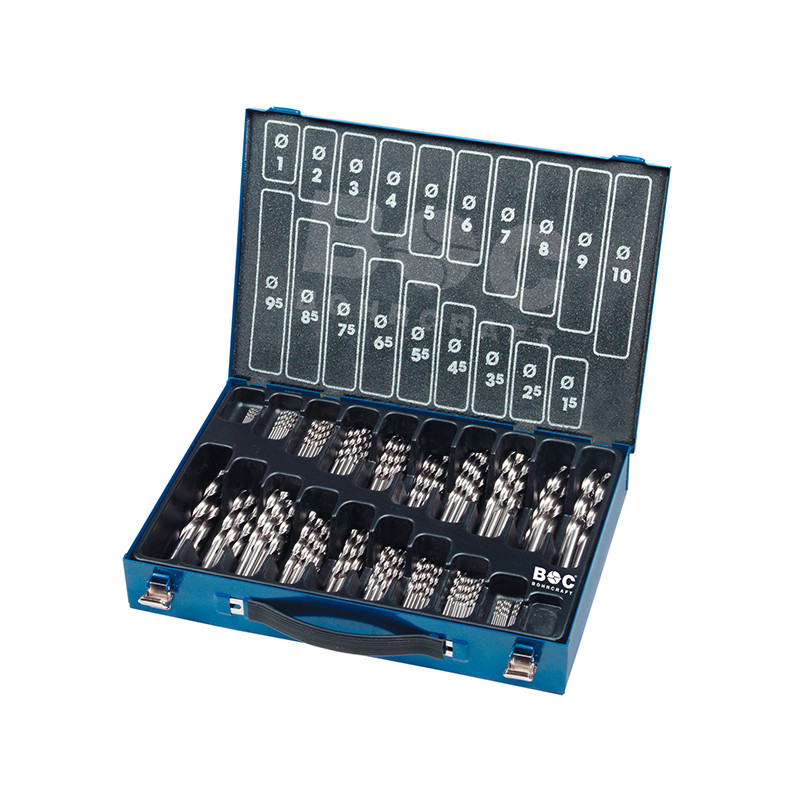 MG170 Qualität Profi-Basic HSS-G DIN 338 // 1-10x0,5 / 170-tlg.
