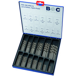MG130 HSS-G DIN 338 // 1-6x0,5+3,3/4,2/130-tlg.
