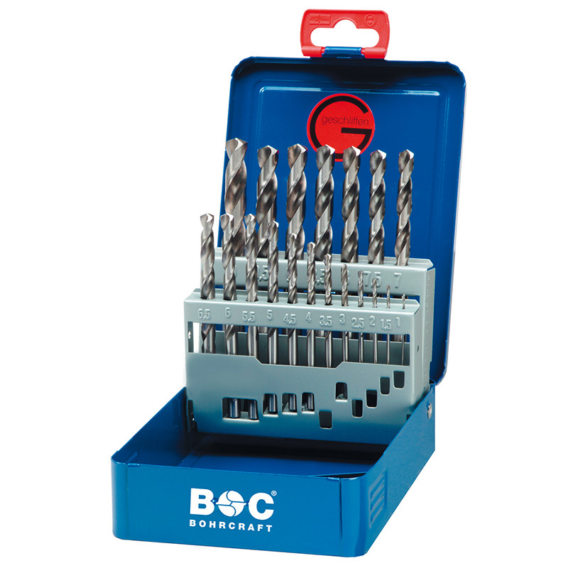 MG10 BC HSS-G DIN 338 // 1-10x0,5 / 19-tlg.