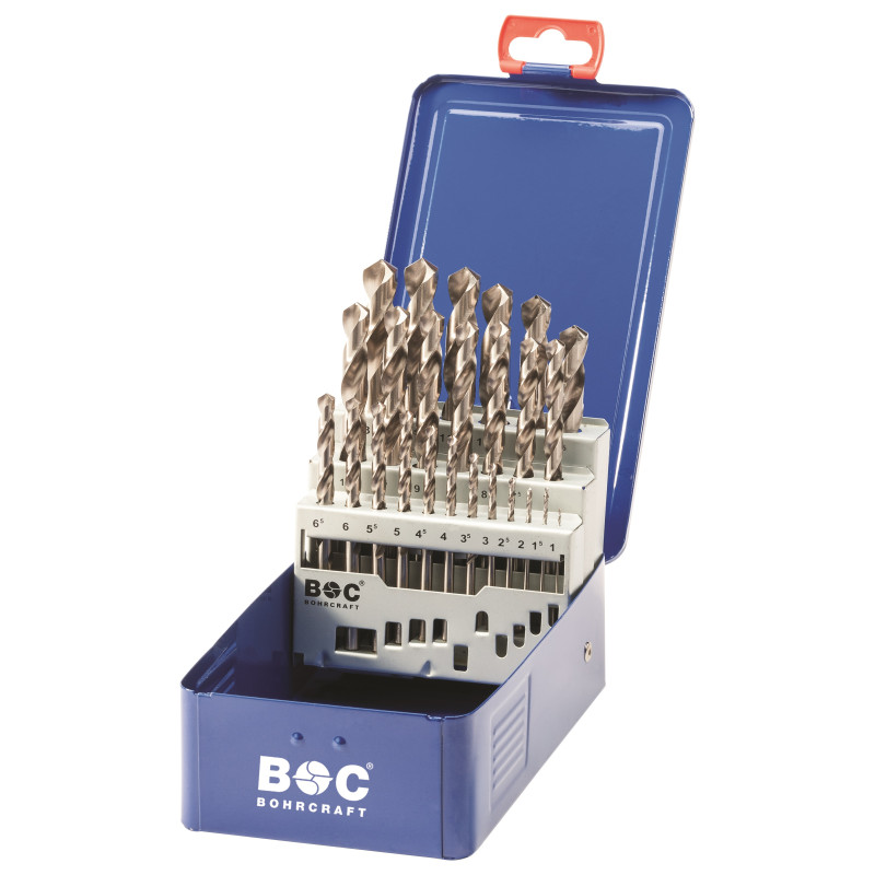 MG13 BC HSS-G DIN 338 // 1-13x0,5 / 25-tlg.