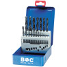M10 BC HSS-R DIN 338 // 1-10x0,5/19-tlg.
