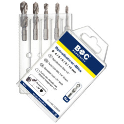 MG5-Bit Spibo-Bit,1/4" Schaft // 4-5-6-8-10/5-tlg.
