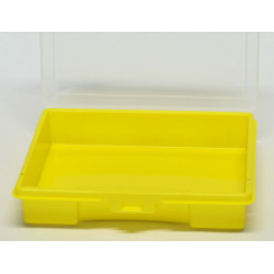 Sortierkasten unI 1 gelb ohne Facheinteilung 180x150x36mm