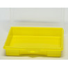 Sortierkasten unI 1 gelb ohne Facheinteilung 180x150x36mm