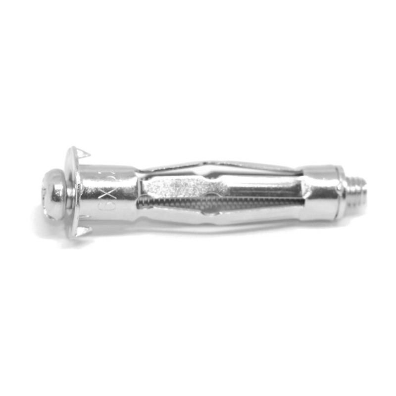 50 x fischer HM Hohlraumdübel 6x52S für Plattenbaustoffe 7-21mm