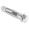 50 x fischer HM Hohlraumdübel mit Sechskantschraube 8x54SS für Plattenbaustoffe 7-21mm