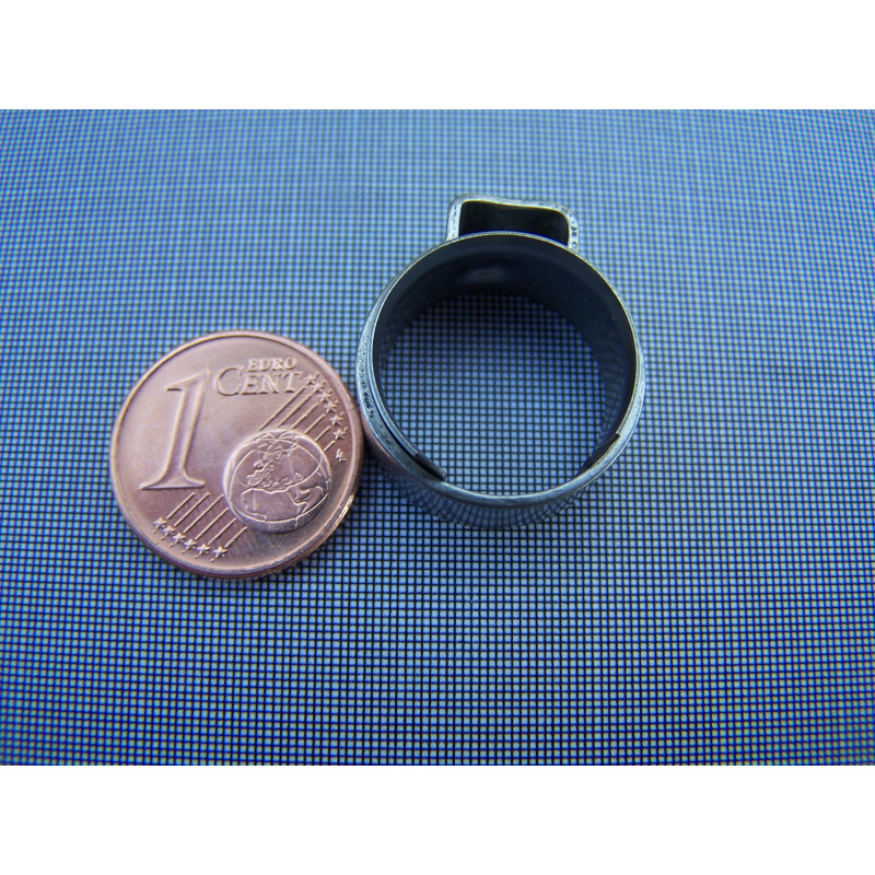 1 x 1-Ohr Klemme A2 mit Einlage KB: 12,8-14,8mm 15.5 526R