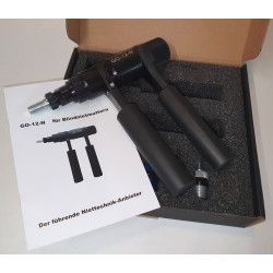 Blindnietmutternzange * Komplettausstattung * GO12-N V2.2 Black-Edition - Neueste Ausführung