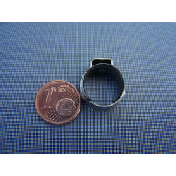 1 x 1-Ohr Klemme A2 mit Einlage KB: 11,1-13,1mm 13,8 522R