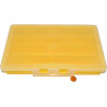 Sortierkasten unI 2 gelb mit 10 festen Facheinteilungen 275x180x41mm
