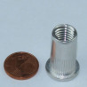 Nietmutter Stahl M10 KB0,5-3mm Flachkopf BohrØ12 MFX 23M10CO1