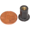 Neopren Blindnietmutter M4 12,6 25M04CO040 KB: 0,4-4,0
