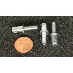Blindnietschraube M4x3015 gerändelt silber KB 2,0-3,0mm Bolzen 15mm