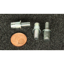 Blindnietschraube M5x2010 gerändelt silber KB 0,5-2,0mm Bolzen 10mm