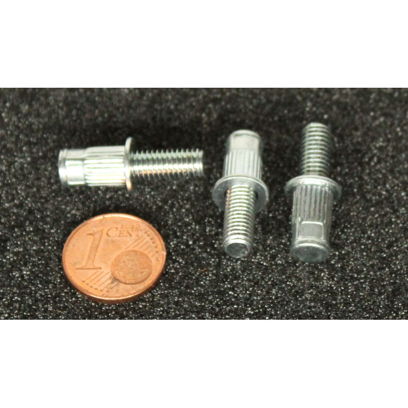 Blindnietschraube M5x3515 gerändelt silber KB 2,0-3,5mm Bolzen 15mm