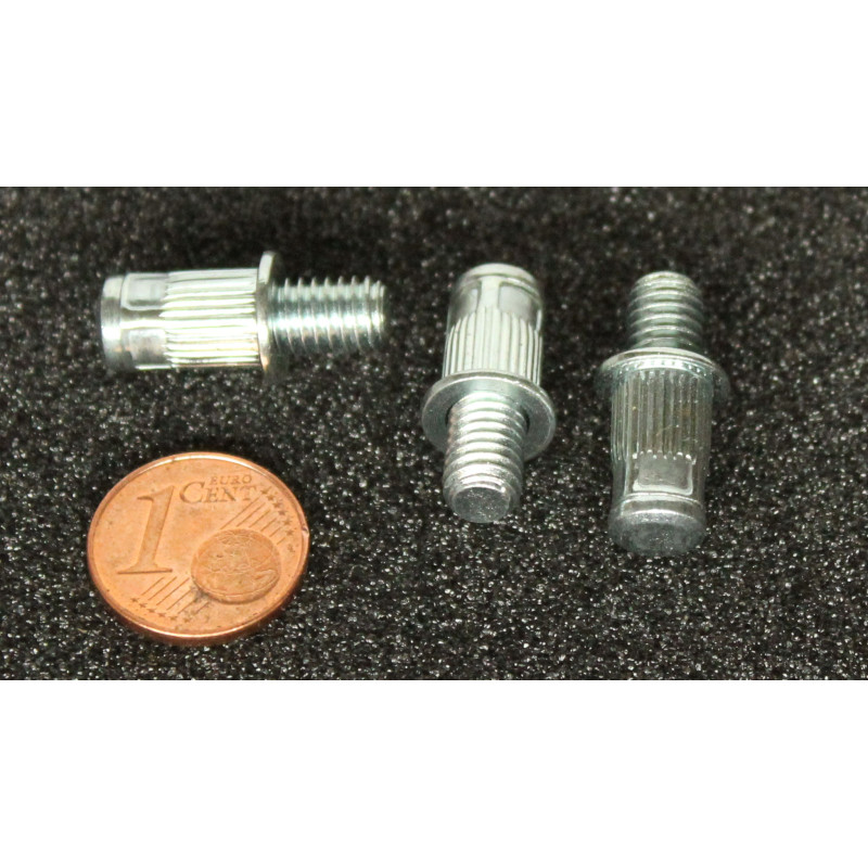 Blindnietschraube M6x4010 gerändelt silber KB 2,5-4,0mm Bolzen 10mm