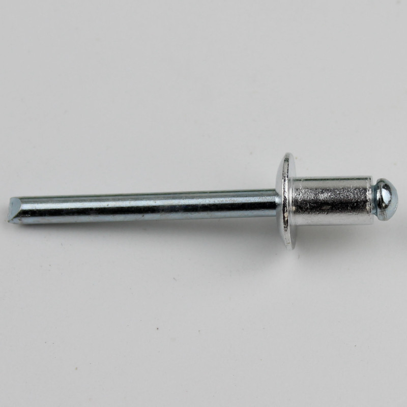 1 x Blindniete STANDARD AL/ST - Flachkopf - 5,0x16 mm Klemmbereich 10,0-12,0