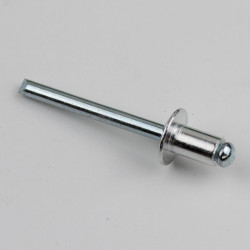 1 x Blindniete STANDARD AL/ST - Flachkopf - 5,0x40 mm Klemmbereich 30,0-35,0