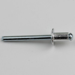 1 x Blindniete STANDARD AL/ST - Flachkopf - 6,0x26 mm Klemmbereich 17,0-20,0
