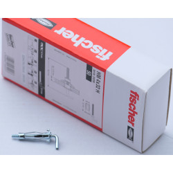 50 x fischer HM Hohlraumdübel mit Haken 4x32H für Plattenbaustoffe 3-13mm
