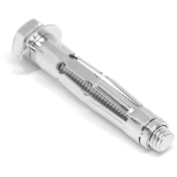 50 x fischer HM Hohlraumdübel mit Sechskantschraube 8x54SS für Plattenbaustoffe 7-21mm