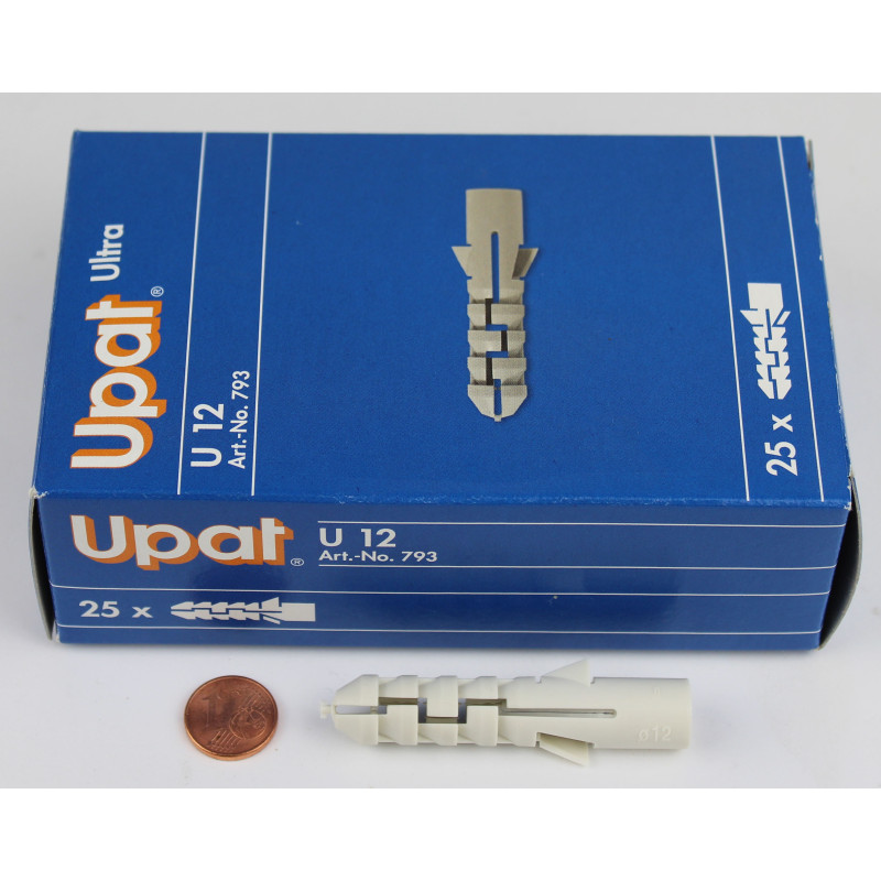 25 x Spreizdübel Ultra-Dübel U 12