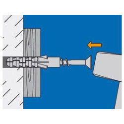 25 x Spreizdübel Ultra-Dübel U 12
