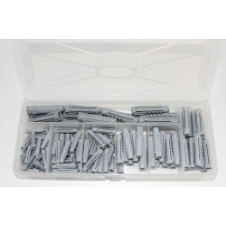 130-tlg Sortimentskasten Index 5 6 8 10 transparent