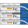 1 x Innengewindeanker UPM-I M10