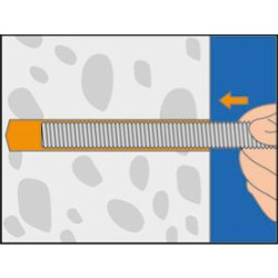 1 x Ankerstange ASTA M12x180 R