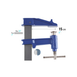 Piher Schraubzwinge R 50 cm