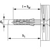 1 x Spreizdübel Ultra-Dübel U 6