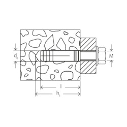 10 Stück Upat Messingdübel UM 12x37