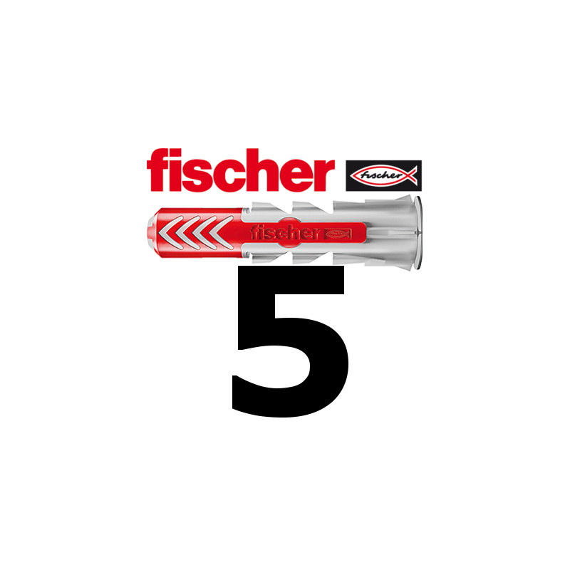 Fischer Duopower 5x25 - 100 Stück