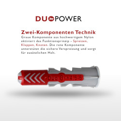 Fischer Duopower 8x40 - 100 Stück