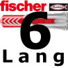 fischer Duopower 6x50 lang - 10 Stück