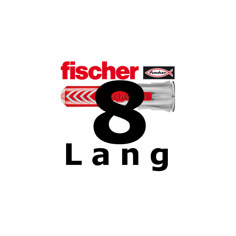fischer Duopower 8x65 lang - 10 Stück