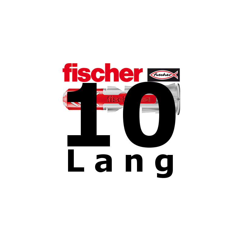 fischer Duopower 10x80 lang - 10 Stück