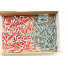 200 tlg 6x30 Fischer Duopower-Dübel / Schrauben /Bit Sortiment im Karton