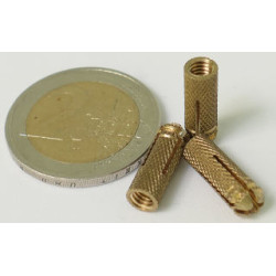 1 x Messingdübel Fischer MS 4x15