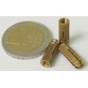1 x Messingdübel Fischer MS 4x15