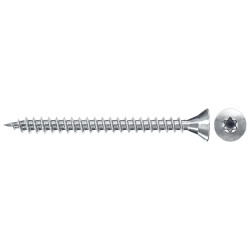 500 x fischer Spanplattenschraube FSPII 5,0 x 30 Senkkopf blauverzinkt Vollgewinde Innenstern TX