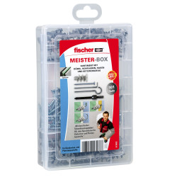 fischer Meister-Box mit GK + Schrauben + Haken (100)