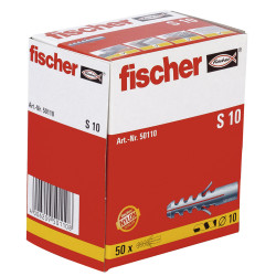 50 x fischer Dübel S 10