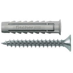 50 x fischer Spreizdübel SX 8 x 40 S mit Schraube