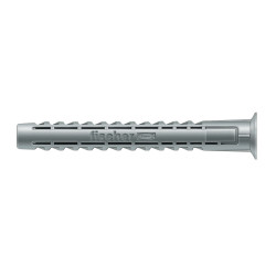 100 x fischer Spreizdübel SX 6 x 50 R mit breiten Rand