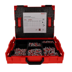 910 x Fischer L-Boxx 102 DUOPOWER Dübel Set 910 tlg. + L-Boxx ( 558627 )