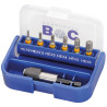 PB7-Hex orange Bits 1/4"//SW2-SW6+Halter / 7-tlg.