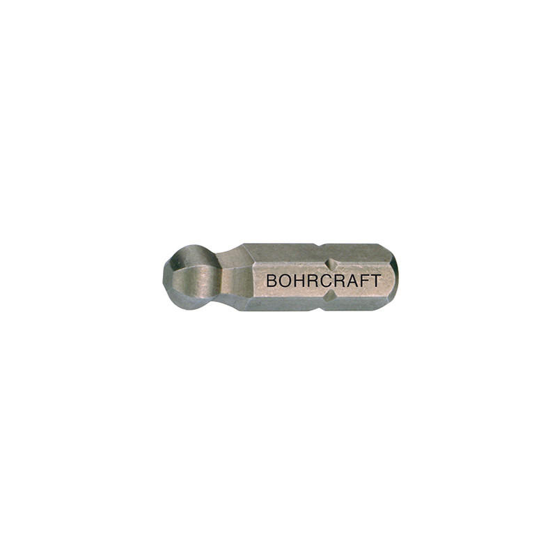 Kugelkopf 1/4" // SW 3,0 x 25 mm lose