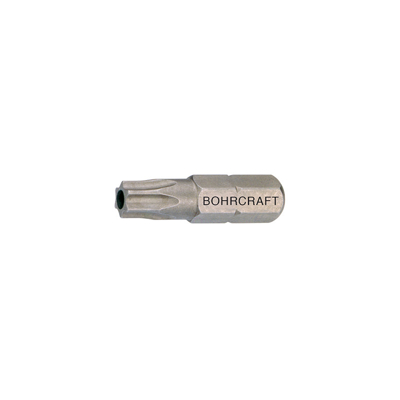 Torx 1/4" mit Loch // TR 6 x 25 mm lose